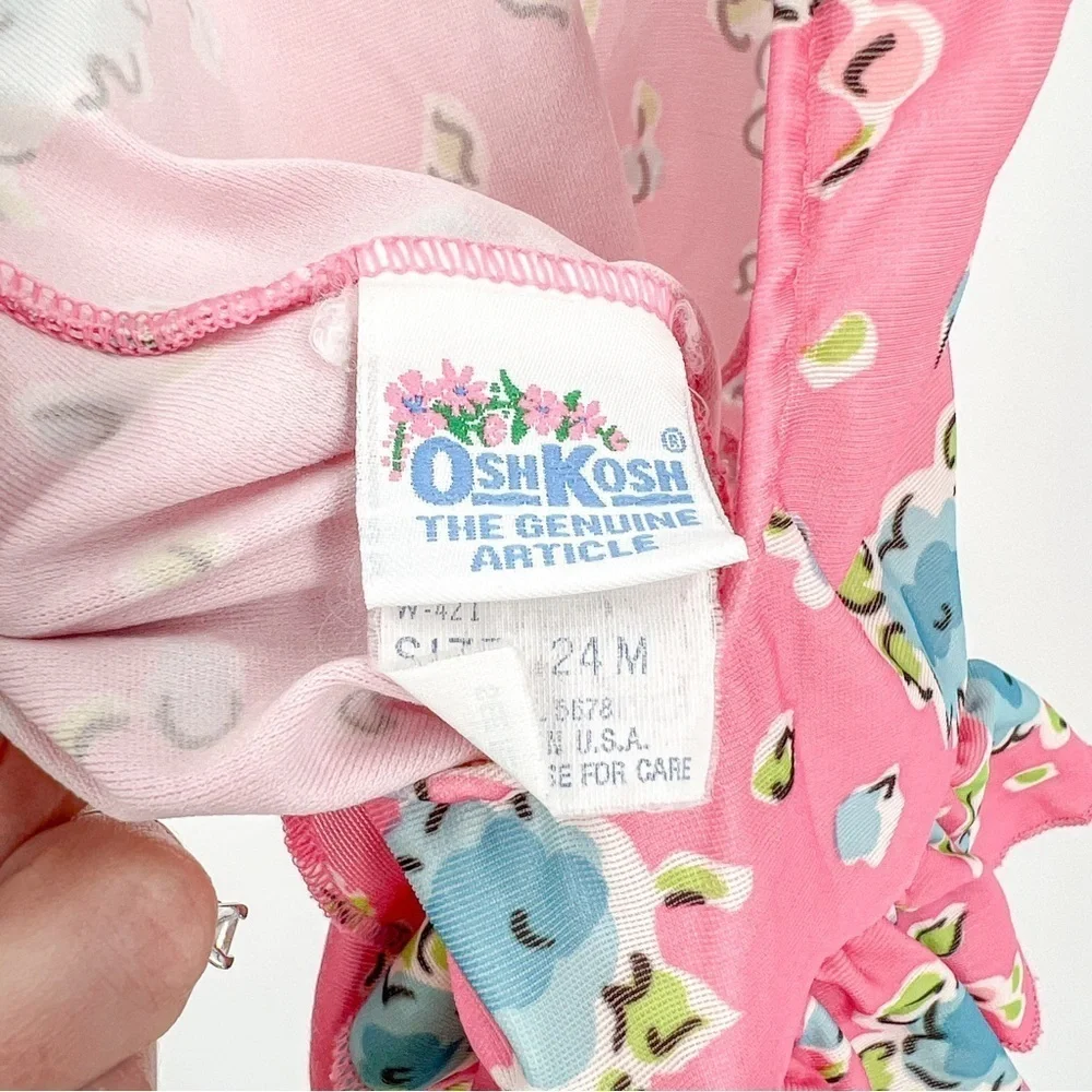 Vintage OshKosh B’gosh one piece swimsuit